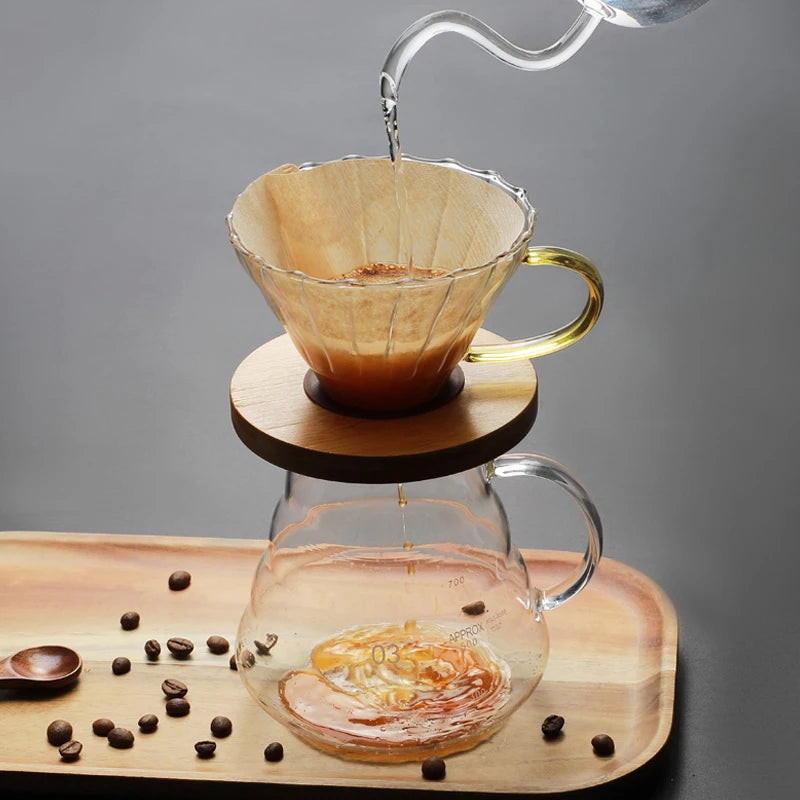 V60 Glass & Wood Dripper