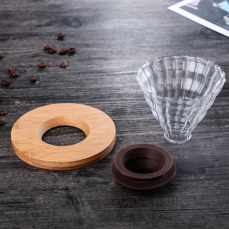 V60 Glass & Wood Dripper